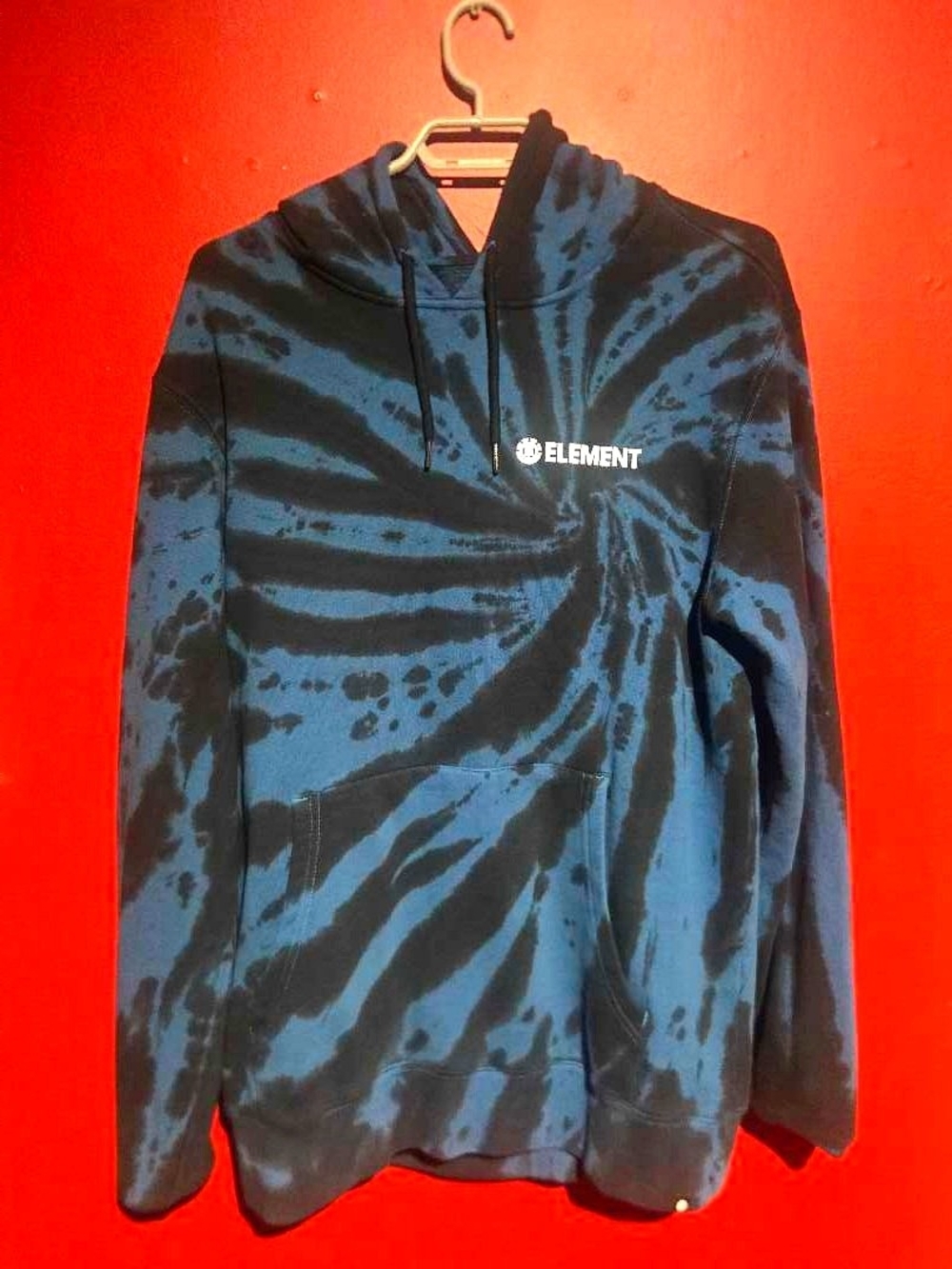 Element Men’s Blue & Black Hoodie